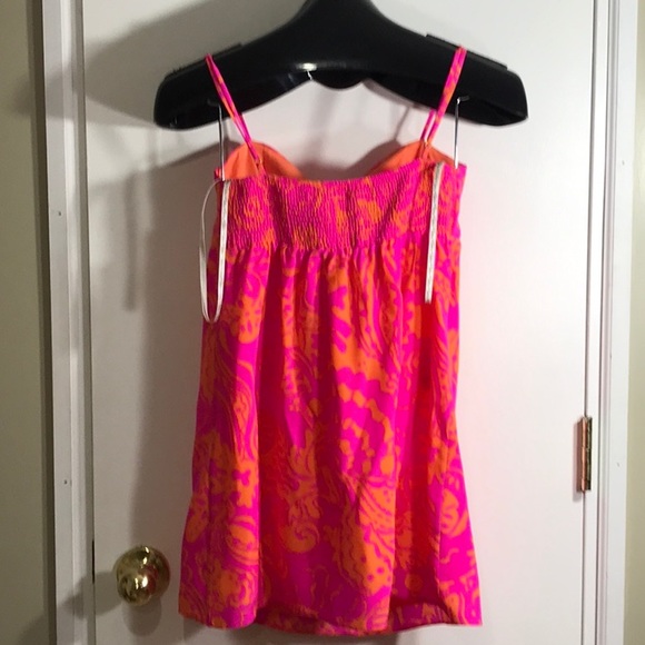 Lilly Pulitzer prints built in bra tank top XXS - Picture 4 of 8